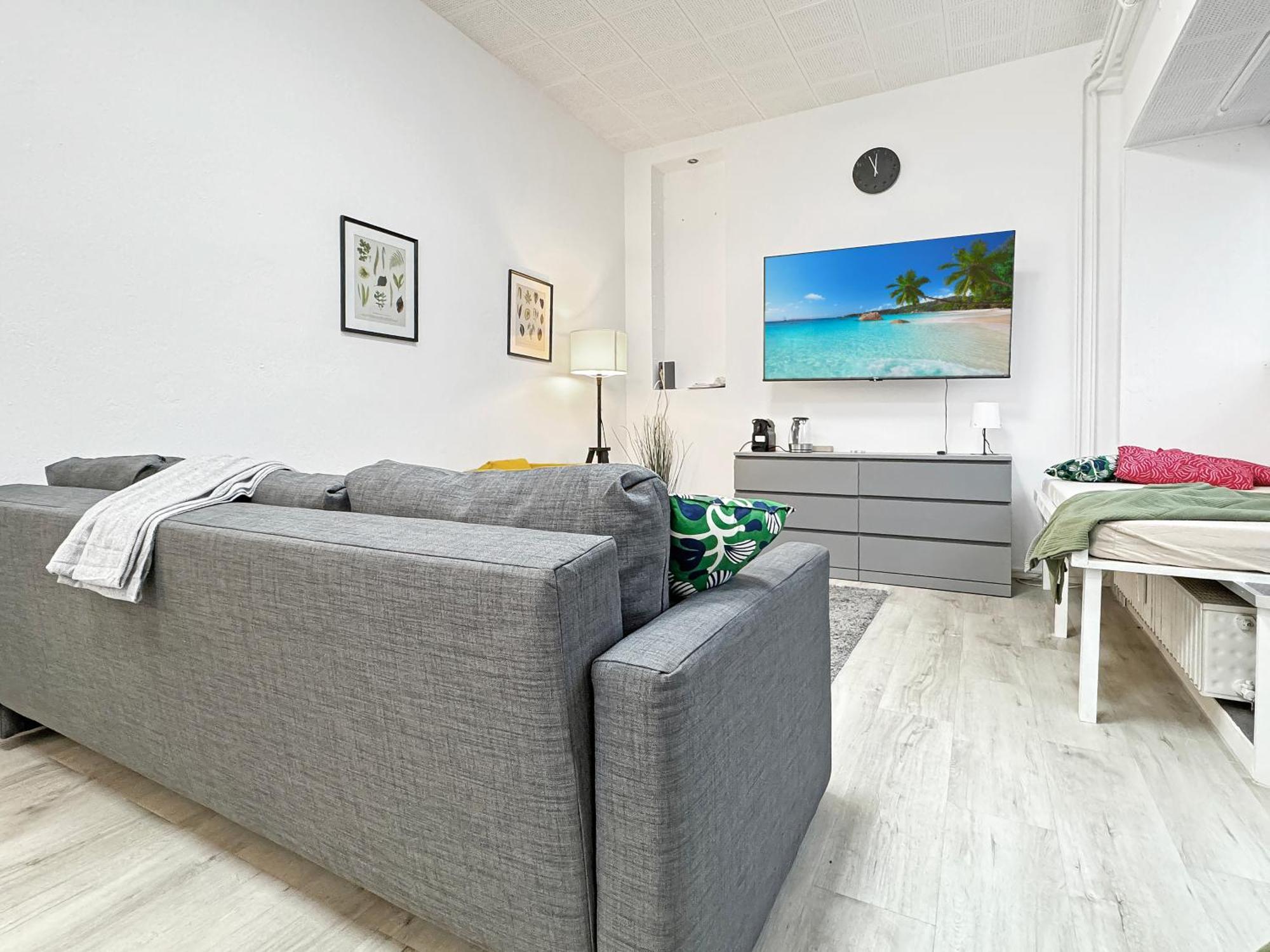 2 Zimmer Apartment Fuer 6 P, 15 Min Zum Flughafen Эсслинген Экстерьер фото